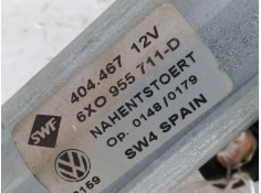 Recambio de motor limpia trasero para seat arosa (6h1) 1.0 referencia OEM IAM 6XO955711D  