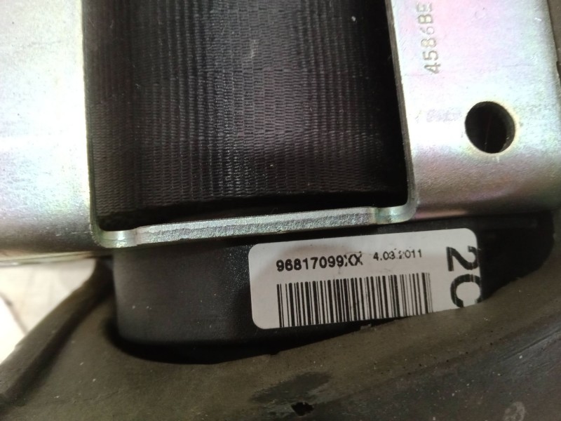 Recambio de cinturon seguridad trasero central para citroën c3 picasso (sh_) 1.6 hdi referencia OEM IAM   