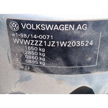 VOLKSWAGEN GOLF IV (1J1)