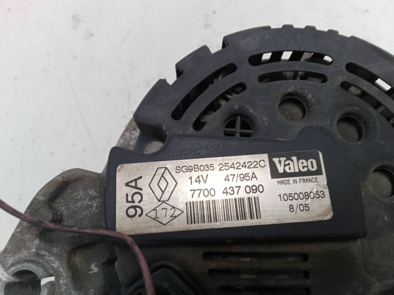 Recambio de alternador para renault clio ii (bb_, cb_) 1.2 16v (bb05, bb0w, bb11, bb27, bb2t, bb2u, bb2v, cb05,... referencia OE