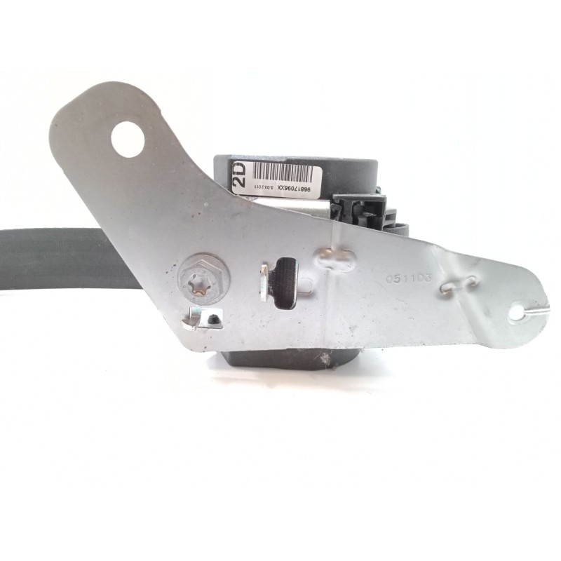 Recambio de cinturon seguridad trasero derecho para citroën c3 picasso (sh_) 1.6 hdi referencia OEM IAM 96817096XX   Recambio de cinturon seguridad trasero derecho para citroën c3 picasso (sh_) 1.6 hdi referencia OEM IAM 96817096XX