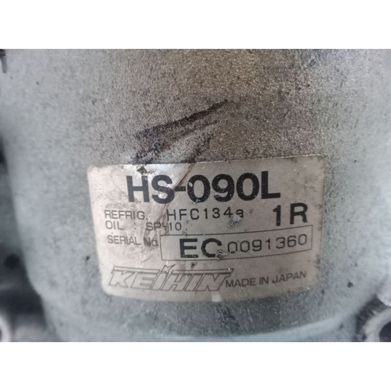Recambio de compresor a/a para honda hr-v (gh_) 1.6 16v 4wd (gh2, gh4) referencia OEM IAM HFC134a  