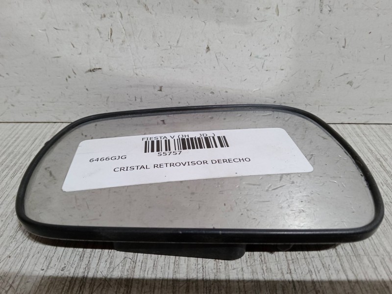 Recambio de cristal retrovisor derecho para ford fiesta v (jh_, jd_) 1.4 tdci referencia OEM IAM   