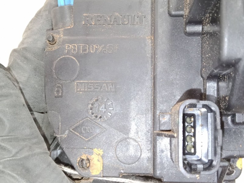 Recambio de cerradura puerta delantera derecha para renault megane iii hatchback (bz0/1_, b3_) 1.2 tce (bz2b, bz11) referencia O