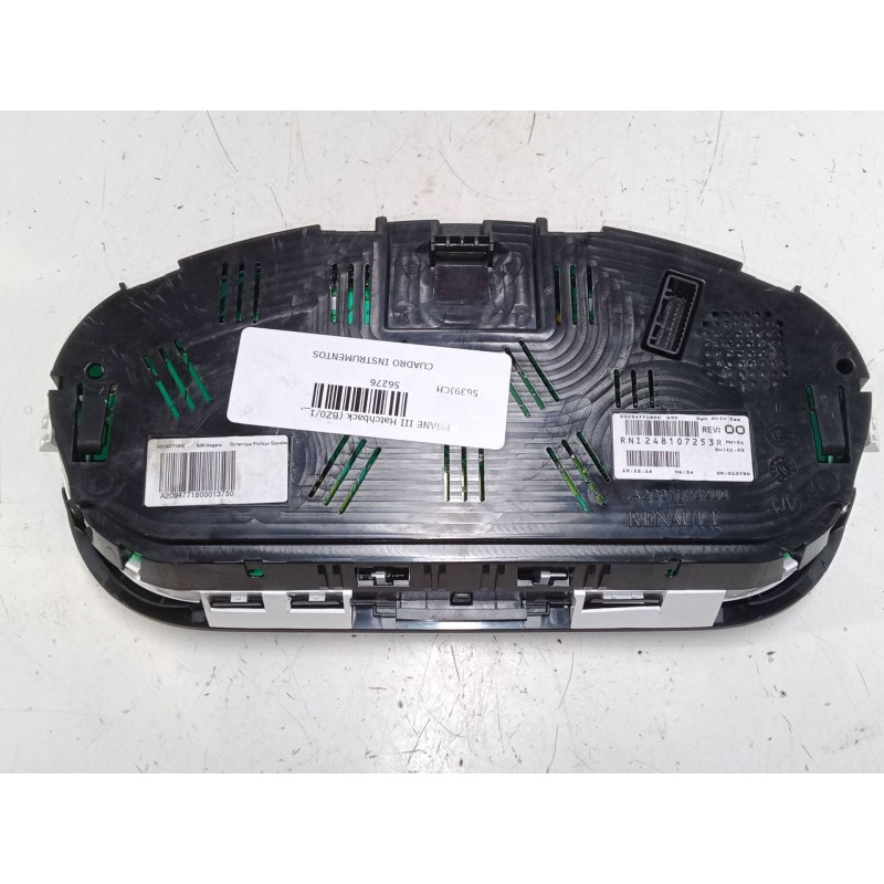 Recambio de cuadro instrumentos para renault megane iii hatchback (bz0/1_, b3_) 1.2 tce (bz2b, bz11) referencia OEM IAM   