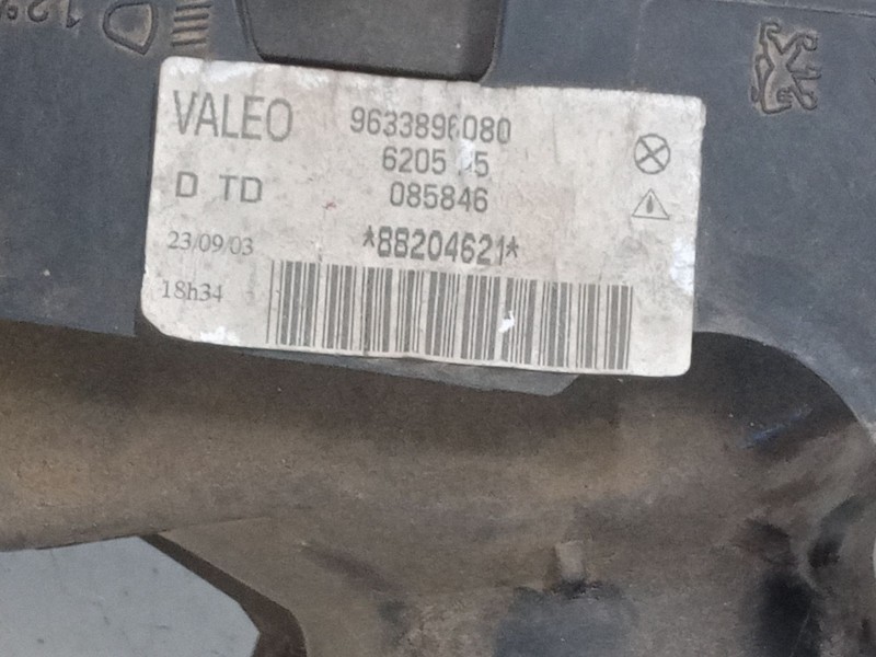 Recambio de faro derecho para citroën saxo (s0, s1) 1.1 x, sx referencia OEM IAM   