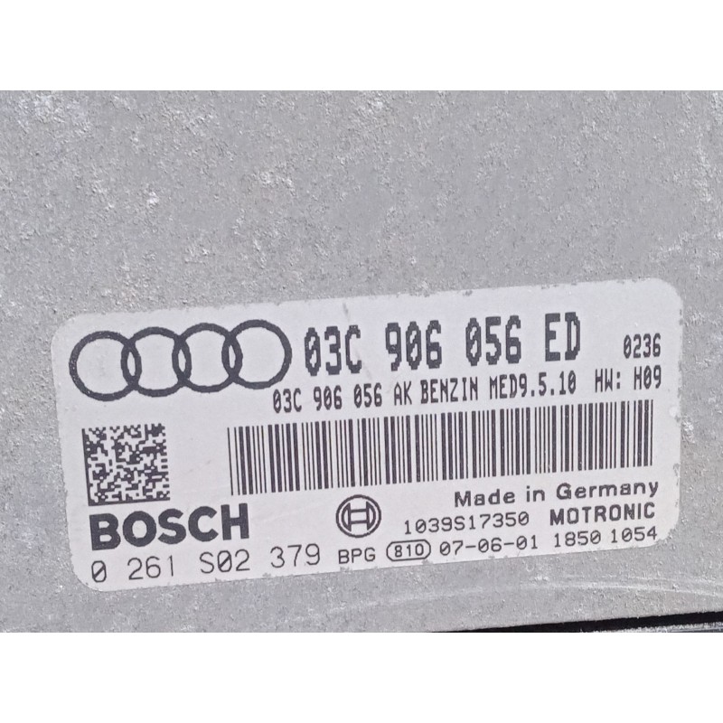 Recambio de centralita motor uce para audi a3 (8p1) 1.6 fsi referencia OEM IAM 03C906056ED  