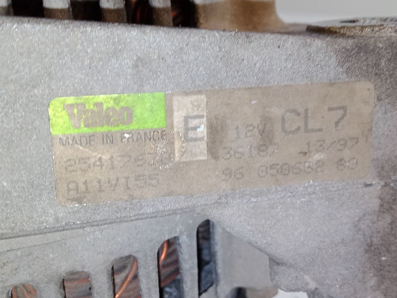 Recambio de alternador para citroën saxo (s0, s1) 1.1 x, sx referencia OEM IAM   