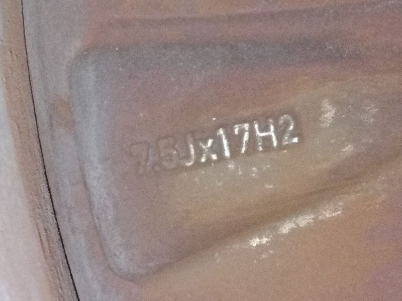 Recambio de llanta aluminio 17´´ para audi a3 (8p1) 1.6 fsi referencia OEM IAM   