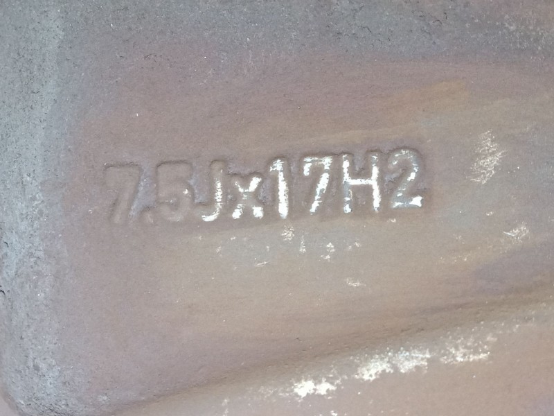 Recambio de llanta aluminio 17´´ para audi a3 (8p1) 1.6 fsi referencia OEM IAM 75J17H2  