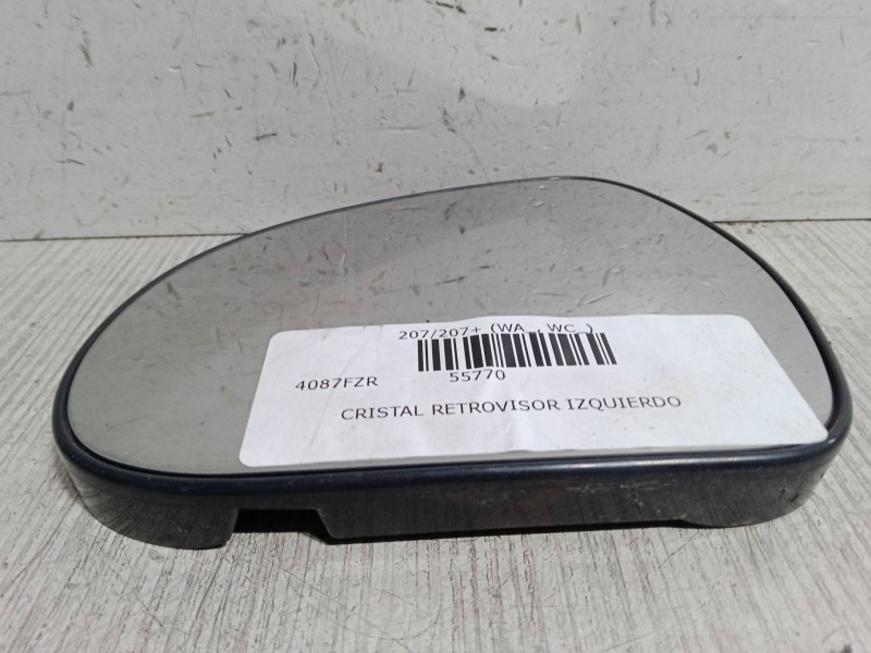 Recambio de cristal retrovisor izquierdo para peugeot 207/207+ (wa_, wc_) 1.4 16v referencia OEM IAM   