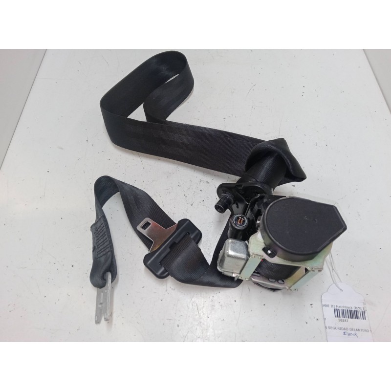 Recambio de cinturon seguridad delantero izquierdo para renault megane iii hatchback (bz0/1_, b3_) 1.2 tce (bz2b, bz11) referenc