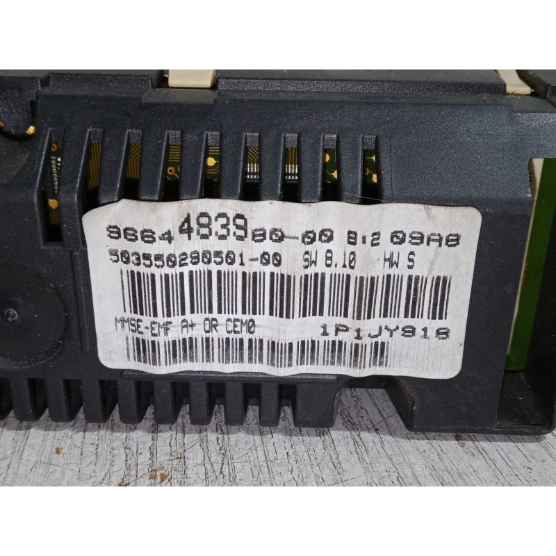 Recambio de pantalla interior reloj para peugeot 207/207+ (wa_, wc_) 1.4 16v referencia OEM IAM 9664483980  