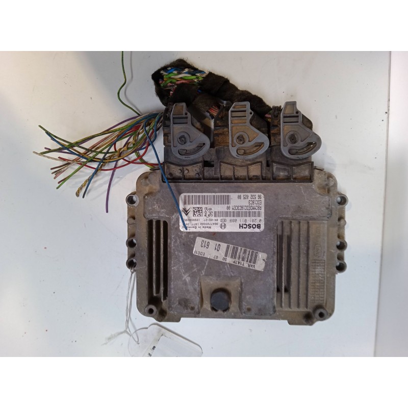 Recambio de centralita motor uce para peugeot 206 hatchback (2a/c) 1.4 hdi eco 70 referencia OEM IAM 9653202580 9647785580 02810