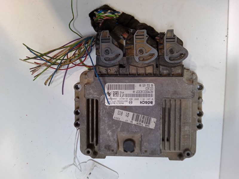 Recambio de centralita motor uce para peugeot 206 hatchback (2a/c) 1.4 hdi eco 70 referencia OEM IAM 9653202580 9647785580 02810