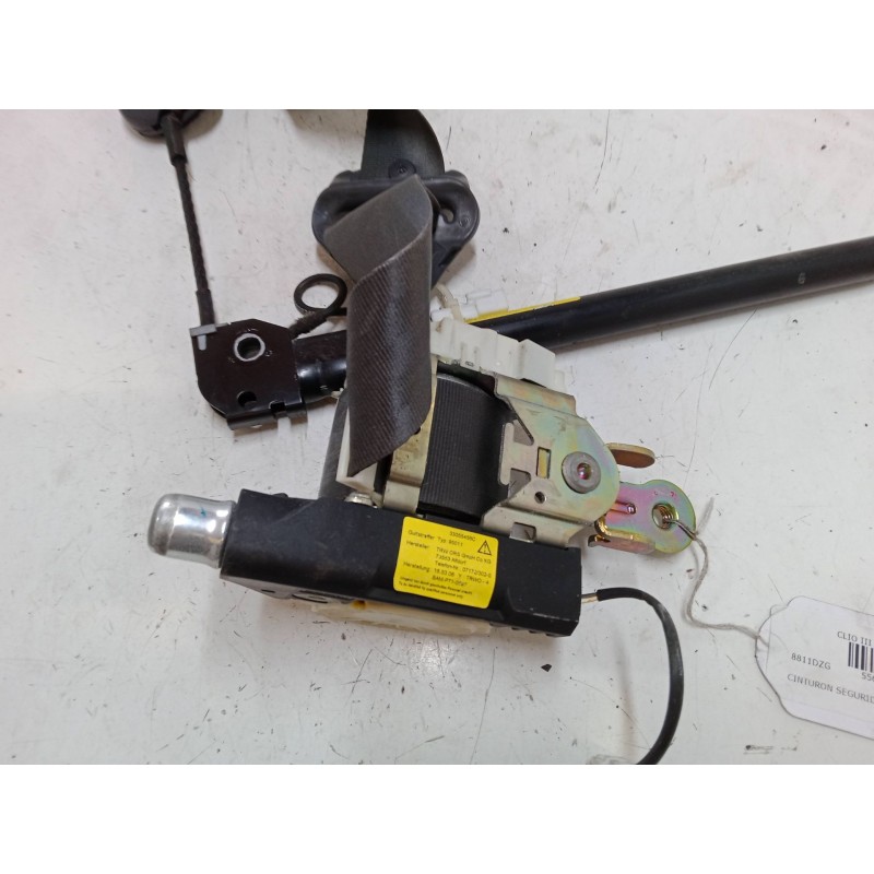 Recambio de cinturon seguridad delantero derecho para renault clio iii (br0/1, cr0/1) 1.5 dci (br17, cr17) referencia OEM IAM   
