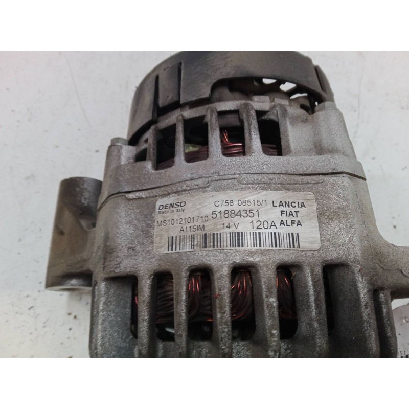 Recambio de alternador para fiat 500l (351_, 352_) 1.6 d multijet (199lye1b) referencia OEM IAM   