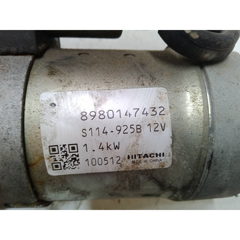 Recambio de motor arranque para opel meriva b monospace (s10) 1.7 cdti (75) referencia OEM IAM 8980147432  