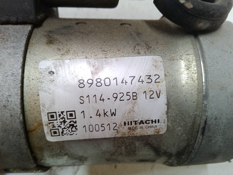 Recambio de motor arranque para opel meriva b monospace (s10) 1.7 cdti (75) referencia OEM IAM 8980147432  