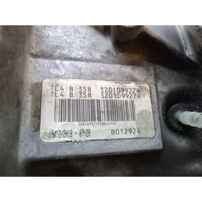Recambio de caja de cambios manual 6 velocidades para dacia lodgy (js_) 1.5 dci referencia OEM IAM   