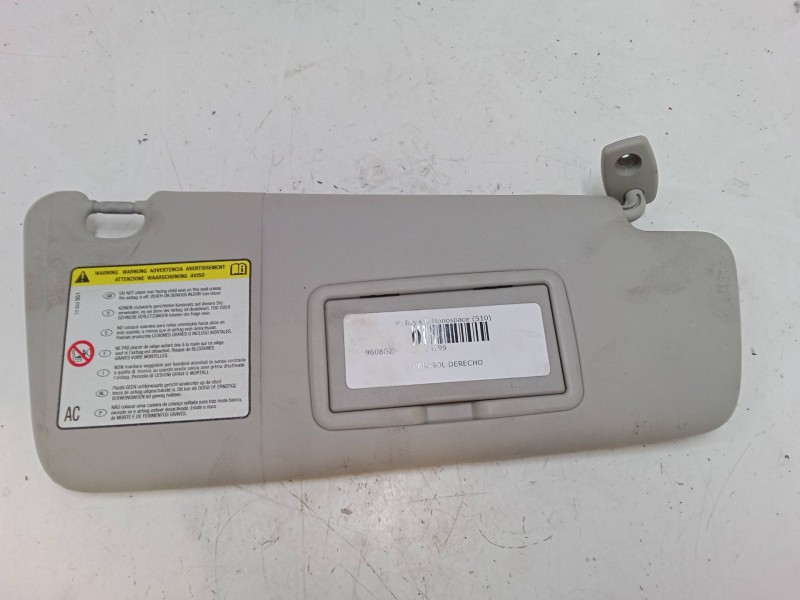 Recambio de parasol derecho para opel meriva b monospace (s10) 1.7 cdti (75) referencia OEM IAM   
