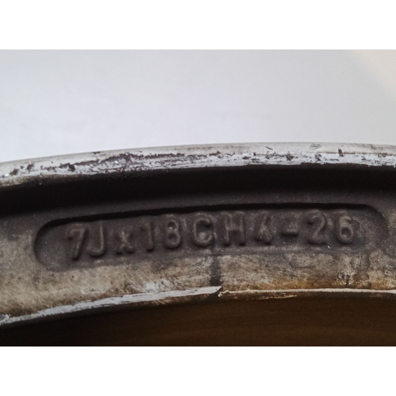 Recambio de llanta aluminio 18´´ para citroën c4 coupé (la_) 1.6 hdi referencia OEM IAM 9655831880  7.0XJ18 CH4 ET26