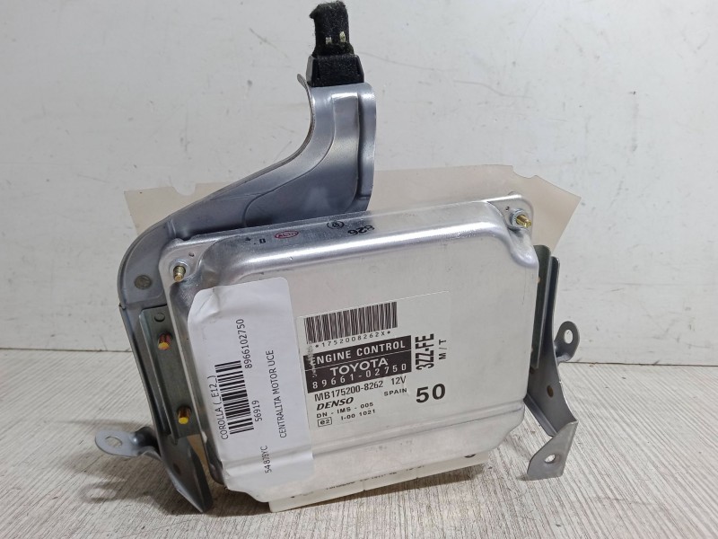Recambio de centralita motor uce para toyota corolla (_e12_) 1.6 vvt-i (zze121_) referencia OEM IAM 8966102750  