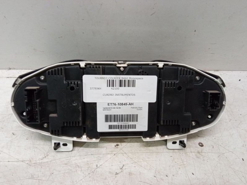 Recambio de cuadro instrumentos para ford tourneo courier b460 monospace 1.0 ecoboost referencia OEM IAM ET7610849AH  