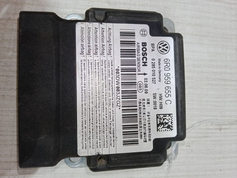 Recambio de centralita airbag para seat ibiza iv (6j5, 6p1) 1.4 tdi referencia OEM IAM 6R0959655C 003DW003JZGZ 