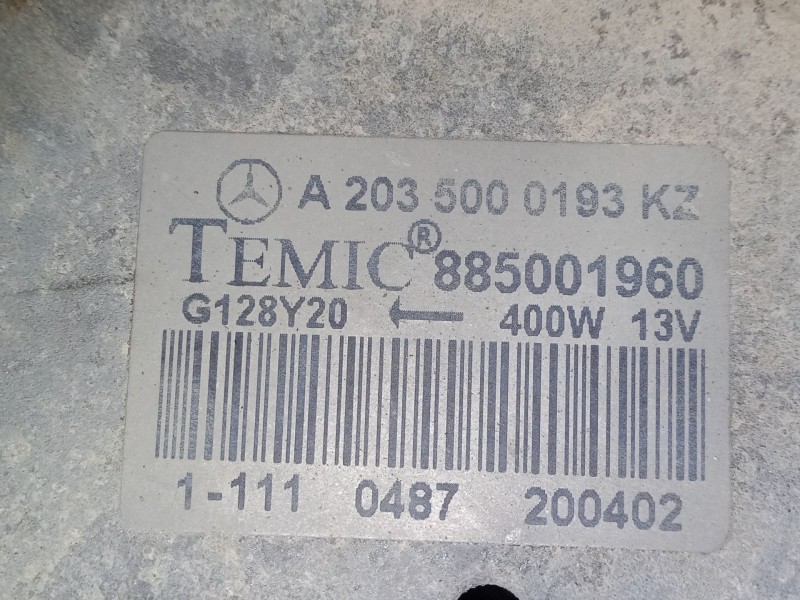 Recambio de electroventilador para mercedes-benz clase m (w163) ml 270 cdi (163.113) referencia OEM IAM    Recambio de electroventilador para mercedes-benz clase m (w163) ml 270 cdi (163.113) referencia OEM IAM