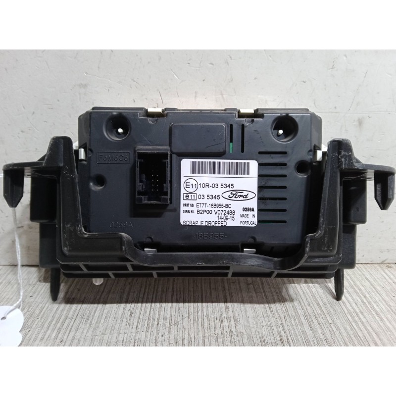 Recambio de pantalla interior reloj para ford tourneo courier b460 monospace 1.0 ecoboost referencia OEM IAM 10R035345  