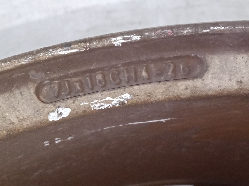 Recambio de llanta aluminio 18´´ para citroën c4 coupé (la_) 1.6 hdi referencia OEM IAM   