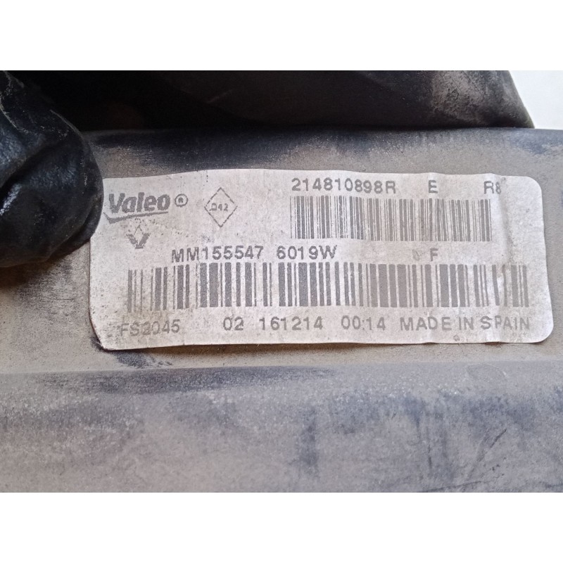 Recambio de electroventilador para renault megane iii hatchback (bz0/1_, b3_) 1.2 tce (bz2b, bz11) referencia OEM IAM 214810898R