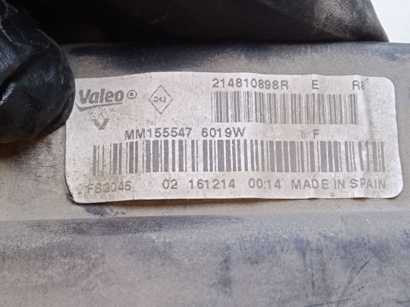 Recambio de electroventilador para renault megane iii hatchback (bz0/1_, b3_) 1.2 tce (bz2b, bz11) referencia OEM IAM 214810898R