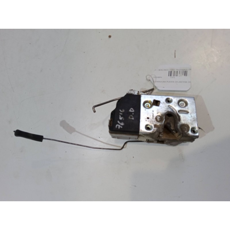 Recambio de cerradura puerta delantera derecha para citroën berlingo / berlingo first monospace (mf_, gjk_, gfk_) 1.9 d (mfwjz) 
