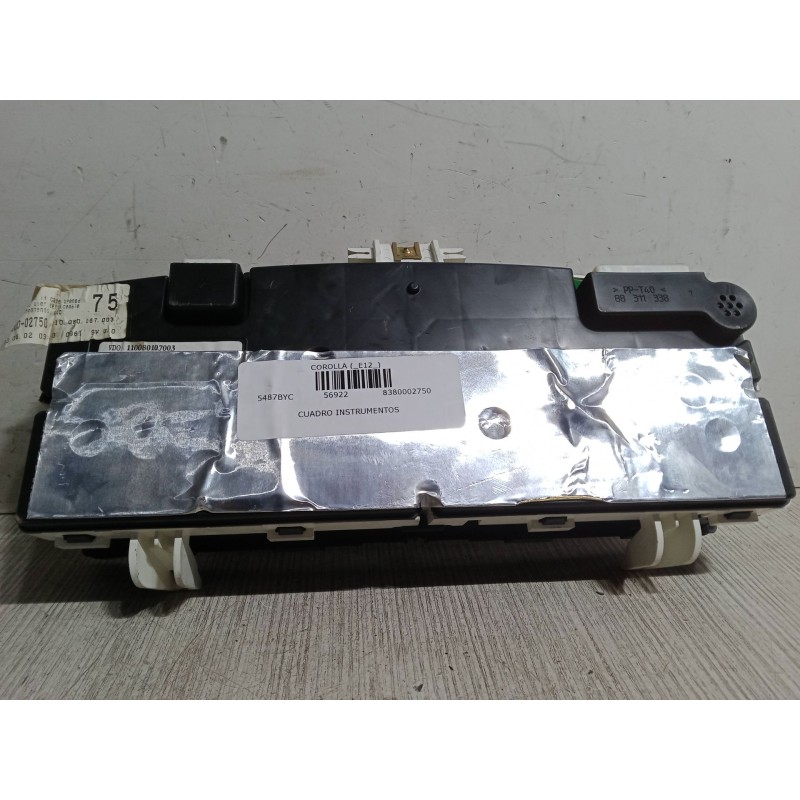 Recambio de cuadro instrumentos para toyota corolla (_e12_) 1.6 vvt-i (zze121_) referencia OEM IAM 8380002750  