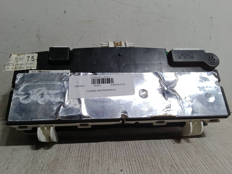 Recambio de cuadro instrumentos para toyota corolla (_e12_) 1.6 vvt-i (zze121_) referencia OEM IAM 8380002750  