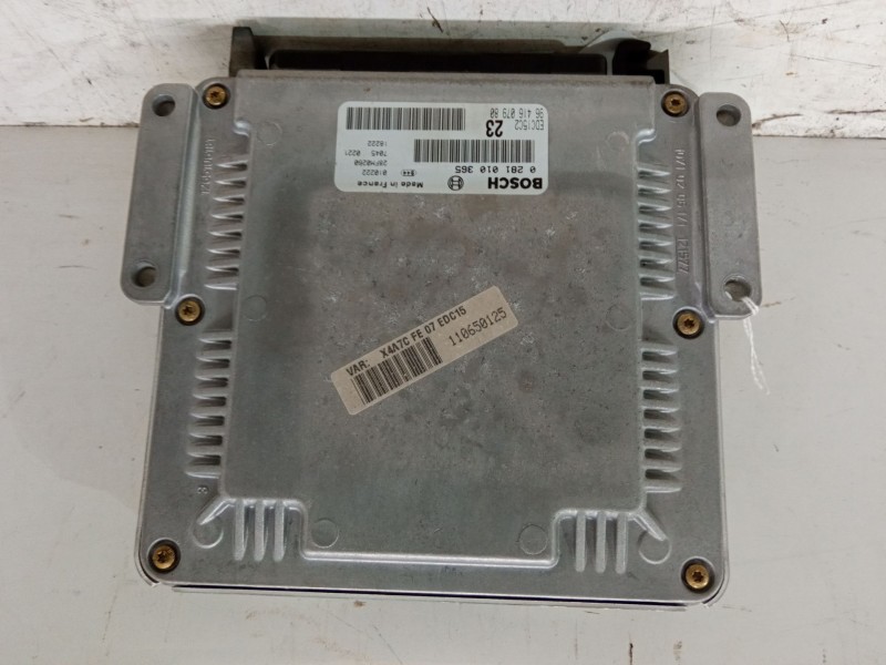 Recambio de centralita motor uce para citroën c5 i (dc_) 2.0 hdi (dcrhzb, dcrhze) referencia OEM IAM 0281010365  9641607980 Recambio de centralita motor uce para citroën c5 i (dc_) 2.0 hdi (dcrhzb, dcrhze) referencia OEM IAM 0281010365  9641607980