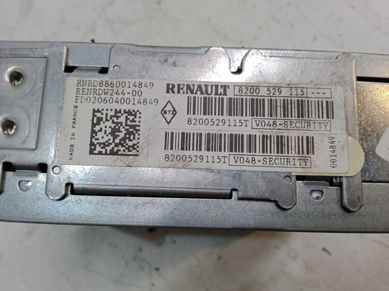 Recambio de radio cd para renault modus / grand modus (f/jp0_) 1.2 16v hi-flex referencia OEM IAM   