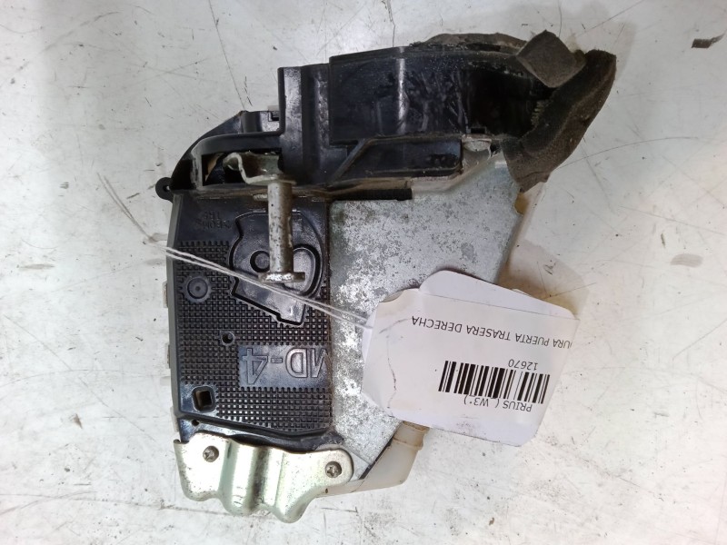 Recambio de cerradura puerta trasera derecha para toyota prius (_w3_) 1.8 hybrid (zvw3_) referencia OEM IAM   