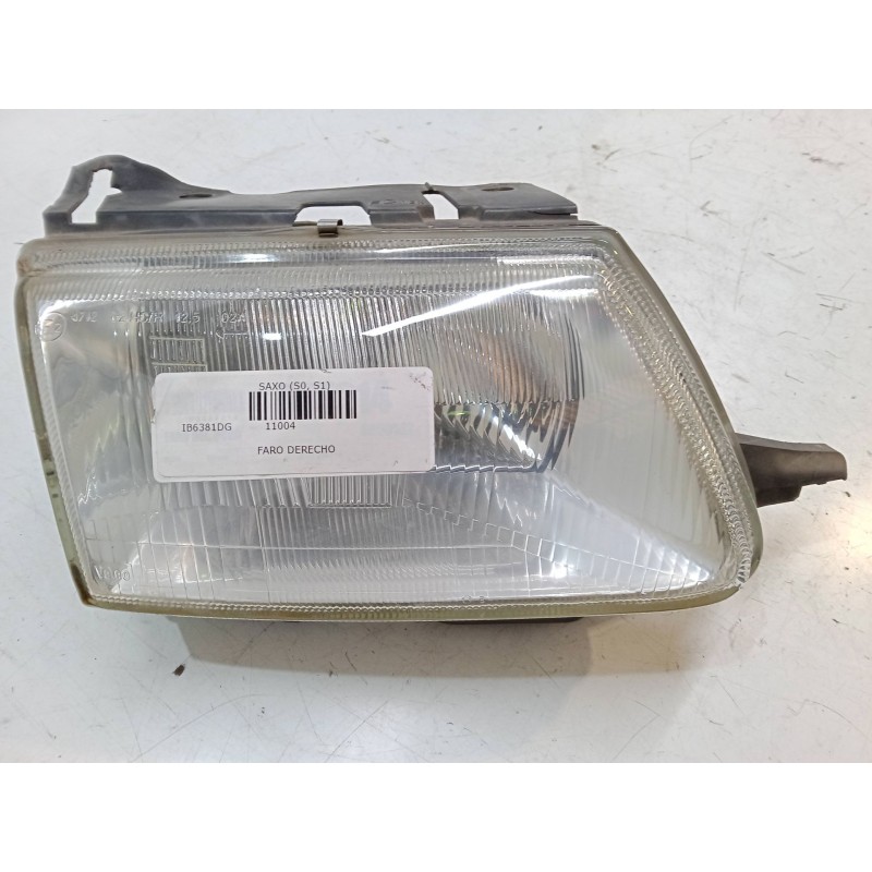 Recambio de faro derecho para citroën saxo (s0, s1) 1.5 d referencia OEM IAM   