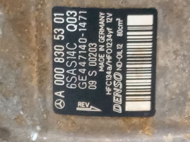 Recambio de compresor a/a para mercedes-benz slk (r172) 200 (172.434) referencia OEM IAM A0008305301  