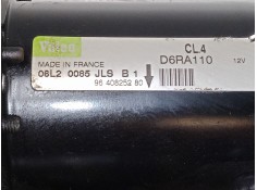 Recambio de motor arranque para peugeot 206 hatchback (2a/c) 1.4 hdi eco 70 referencia OEM IAM 9640825280  D6RA110 2