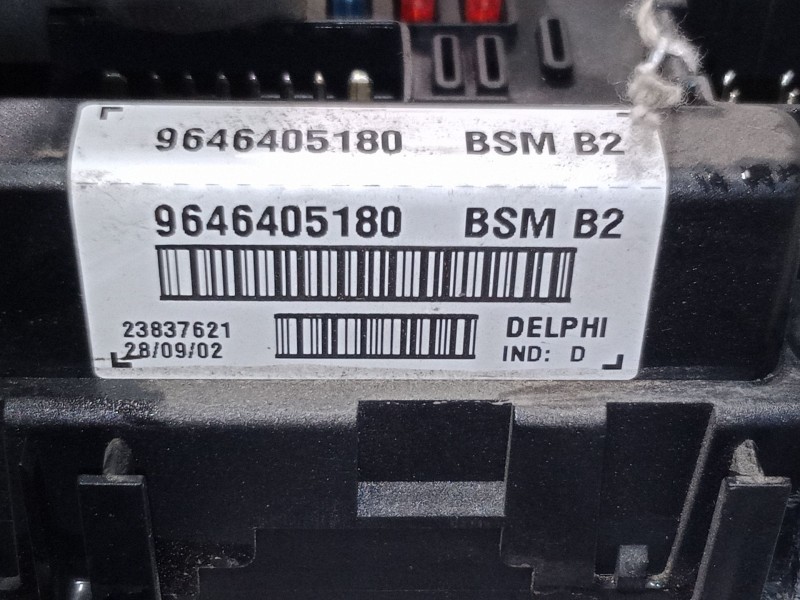 Recambio de bsm para peugeot 206 hatchback (2a/c) 1.4 hdi eco 70 referencia OEM IAM 9646405180  