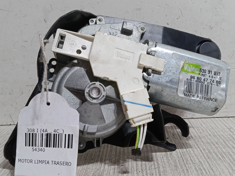 Recambio de motor limpia trasero para peugeot 308 i (4a_, 4c_) 1.6 hdi referencia OEM IAM 9680477480  