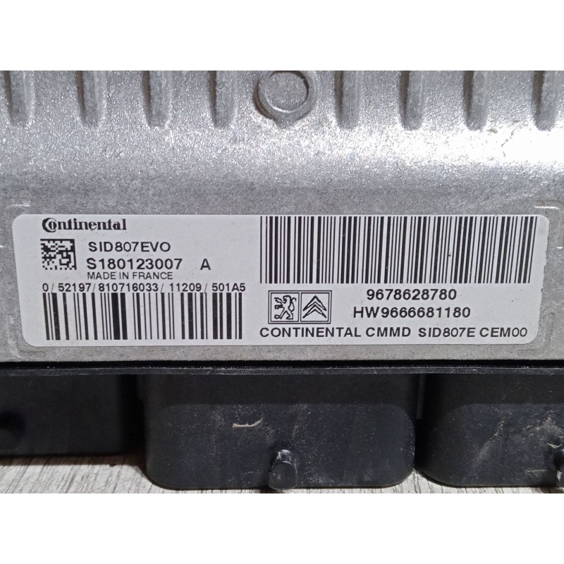 Recambio de centralita motor uce para peugeot 308 i (4a_, 4c_) 1.6 hdi referencia OEM IAM S180123007  