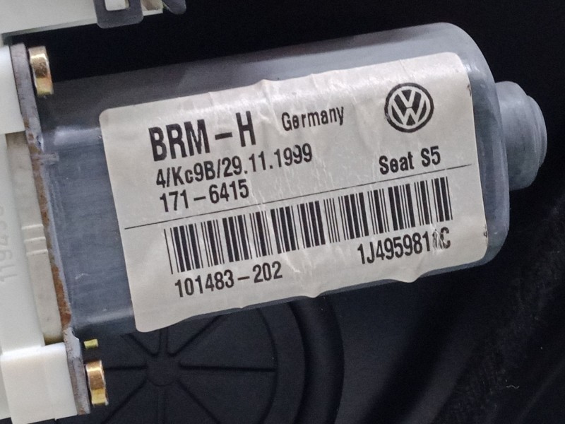 Recambio de elevalunas electrico delantero izquierdo para seat toledo ii (1m2) 2.3 v5 referencia OEM IAM   