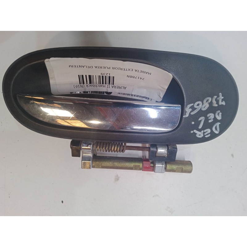 Recambio de maneta exterior puerta delantera derecha para nissan almera ii hatchback (n16) 2.2 di referencia OEM IAM   