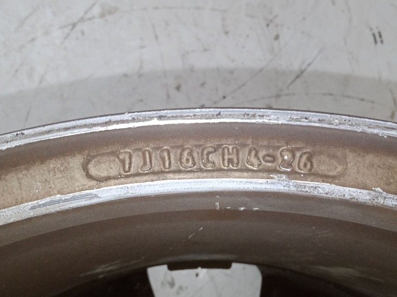 Recambio de llanta aluminio 16´´ para peugeot partner tepee 1.6 bluehdi 100 referencia OEM IAM   