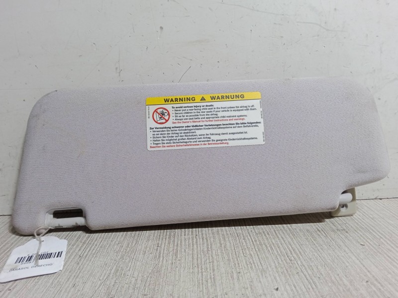 Recambio de parasol derecho para mercedes-benz e 200 cdi referencia OEM IAM   